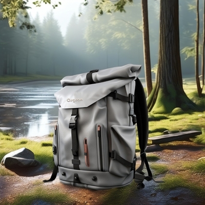 Unisex Outdoor Sports 60L Καμπινγκ Ρουκάκι με Αδιάβροχο Καπάκι Βροχής και Softback