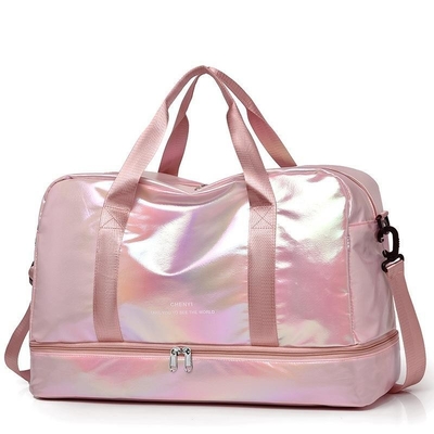 Ακροειδής Unisex Cross Body Fitness Bag σε μωβ με μεγάλη χωρητικότητα