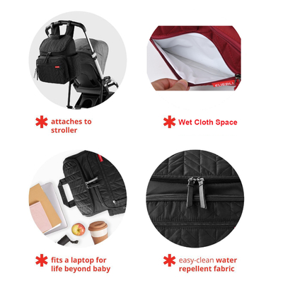 Τσάντα πάνες Custom Backpack Πολυλειτουργική ταξιδιωτική τσάντα με μεταβλητή τσάντα τσάντα Casual τσάντα για γυναίκες Tote τσάντα