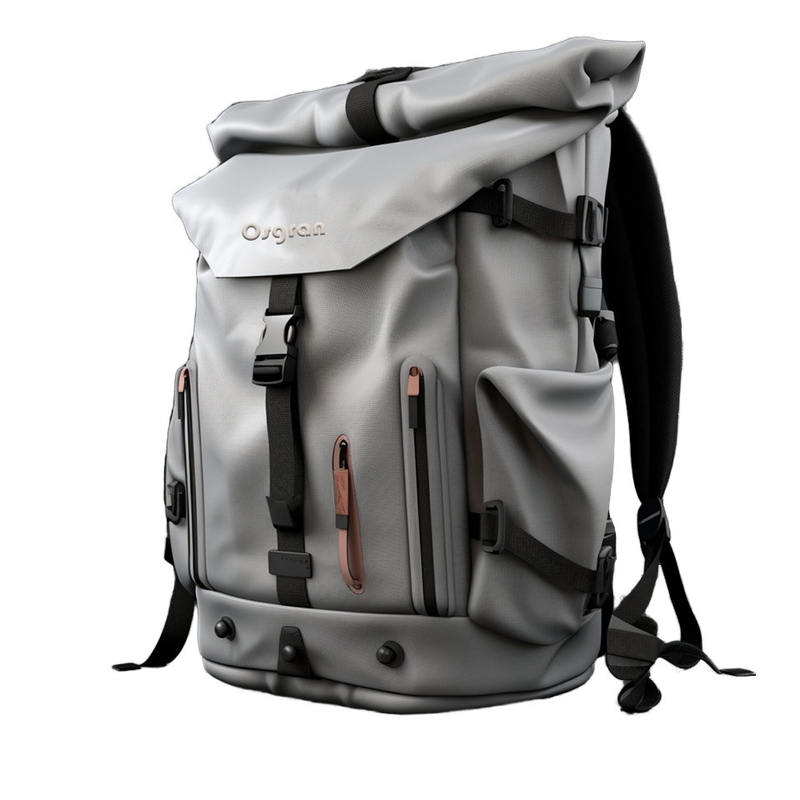 Unisex Outdoor Sports 60L Καμπινγκ Ρουκάκι με Αδιάβροχο Καπάκι Βροχής και Softback